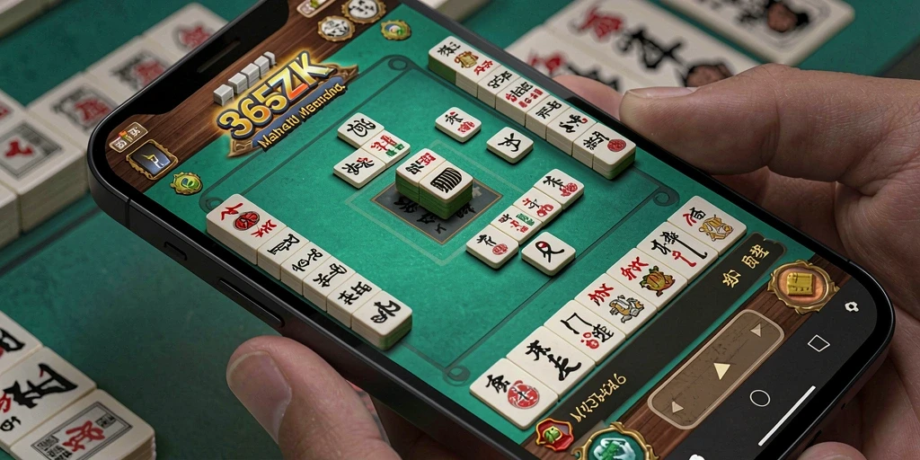Tangkapan layar menampilkan gameplay menantang dari Mahjong di 365ZK.
