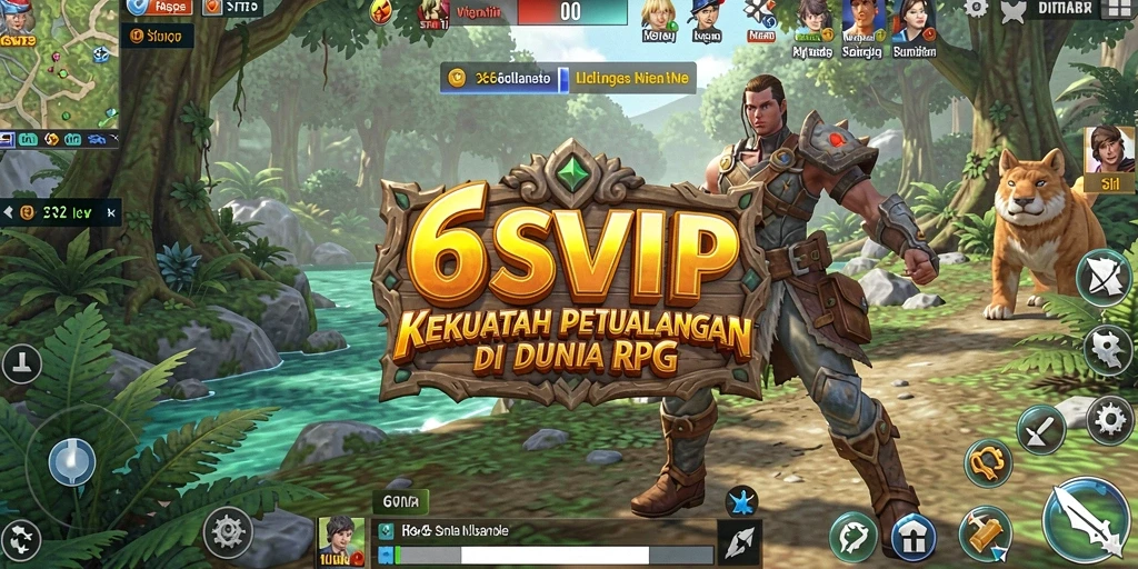 Gameplay menarik dalam 6SVIP menampilkan pertarungan epik dan eksplorasi dunia.