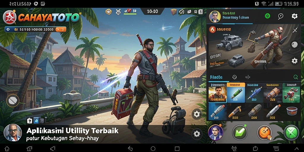Screenshot utama CAHAYATOTO menampilkan antarmuka yang intuitif dan fungsional.