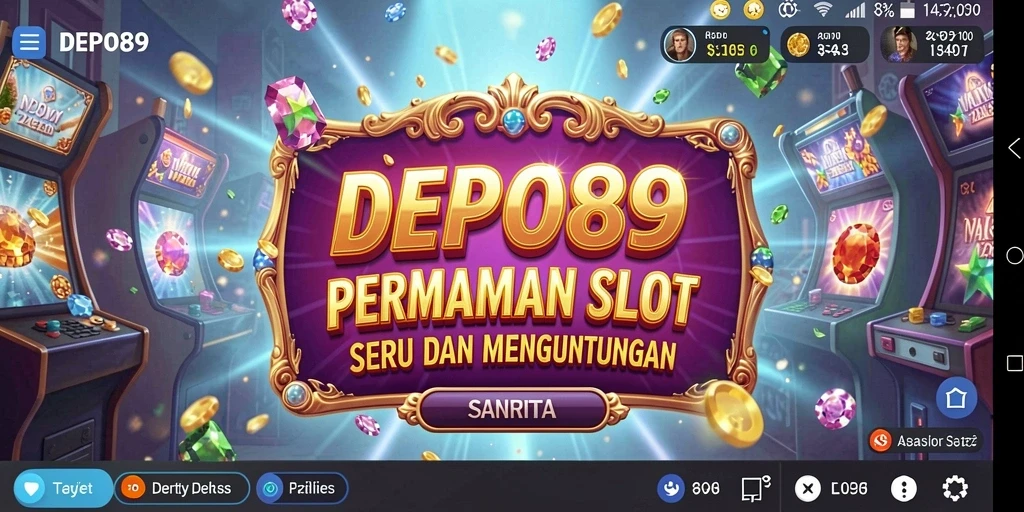 Screenshot gameplay DEPO89 menampilkan mesin slot yang menarik dan interaktif.