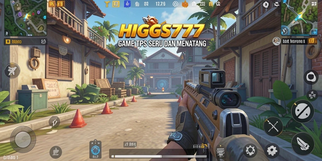 Screenshot HIGGS777 menampilkan aksi pertempuran yang mendebarkan.