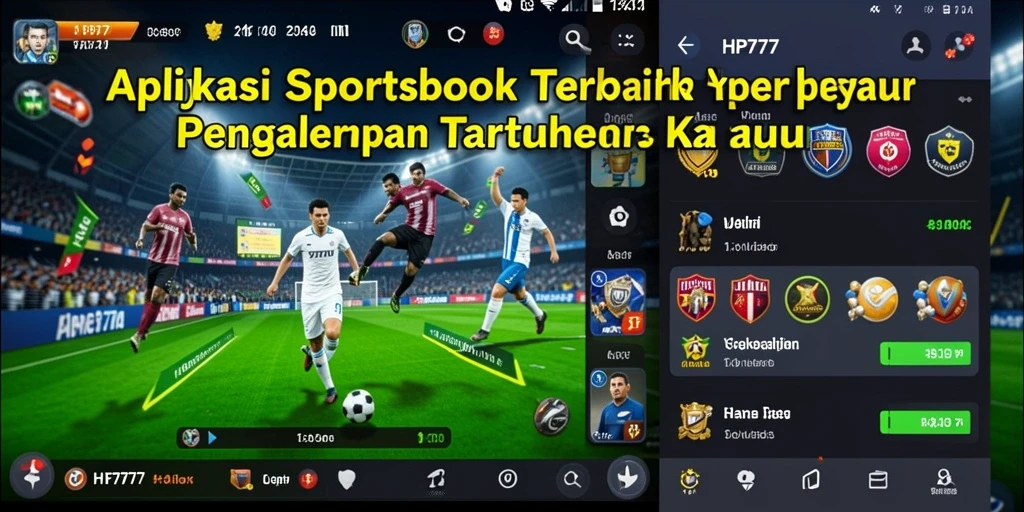 Tampilan gameplay dalam aplikasi Sportsbook HP777 yang menarik.