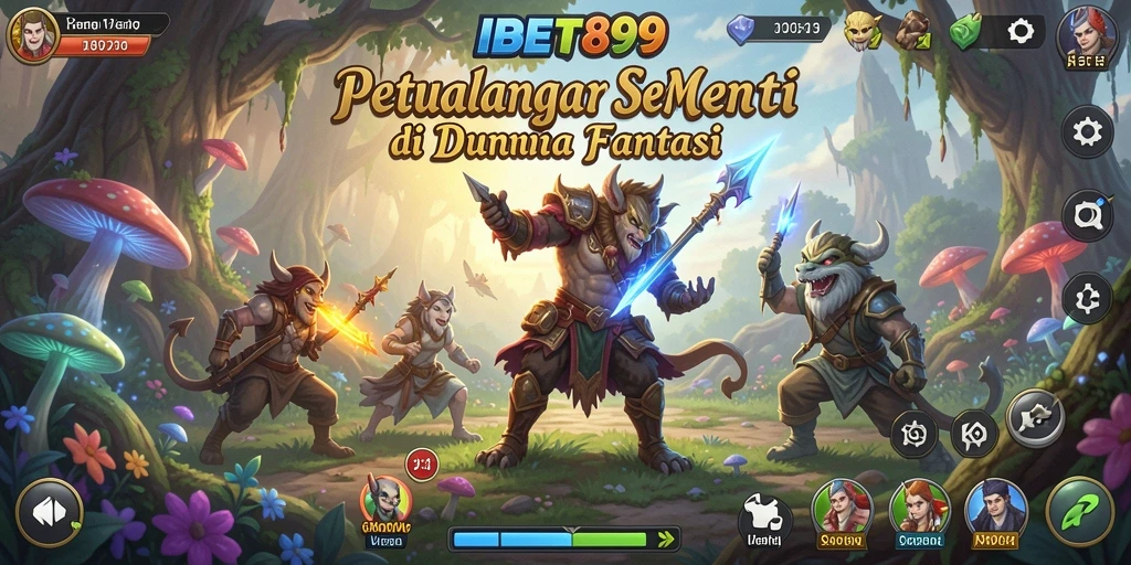 Tampilan permainan <strong>IBET899</strong> yang menakjubkan saat menjelajahi dunia petualangan.