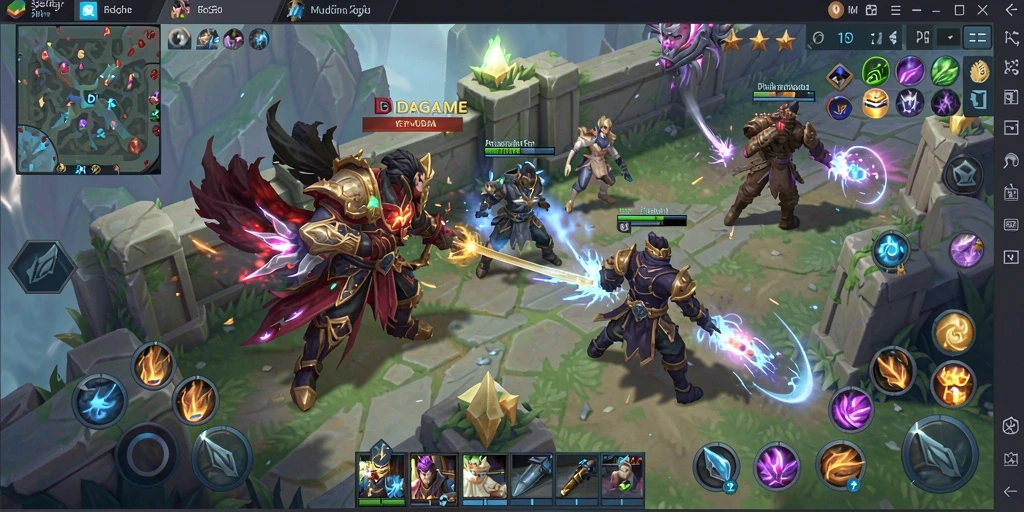 Tampilan gameplay seru di IDAGAME dengan karakter unik.