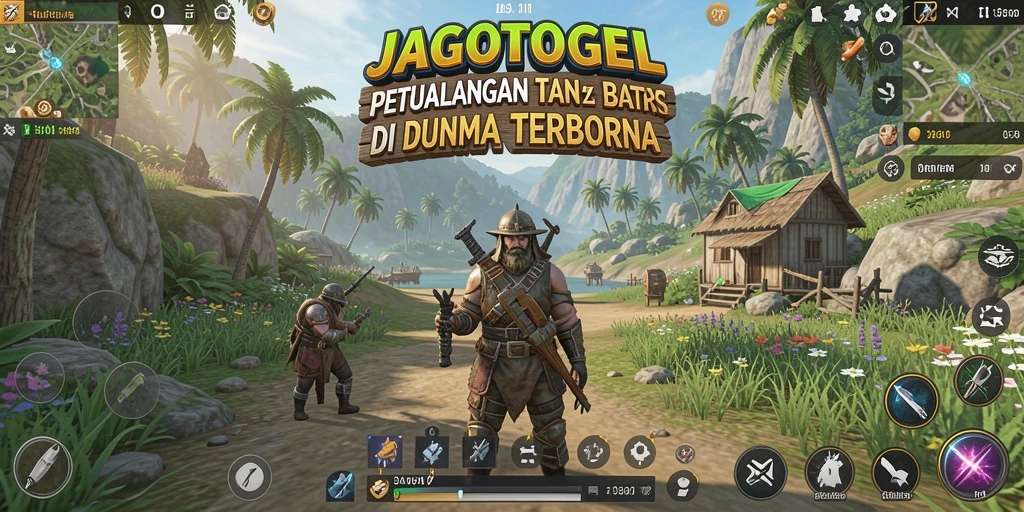 Screenshot JAGOTOGEL menampilkan petualangan seru di dunia terbuka.