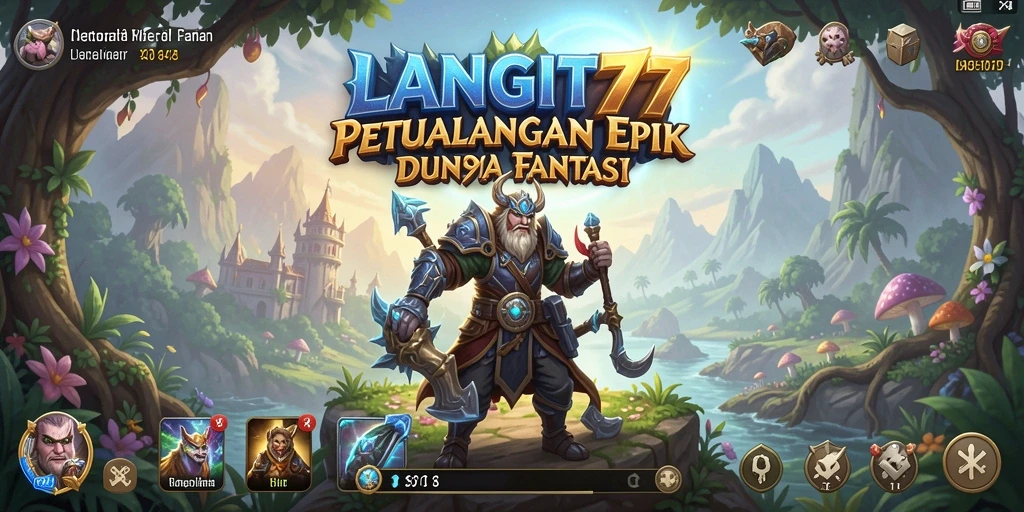 Tampilan gameplay LANGIT77 yang menegangkan dan penuh aksi.