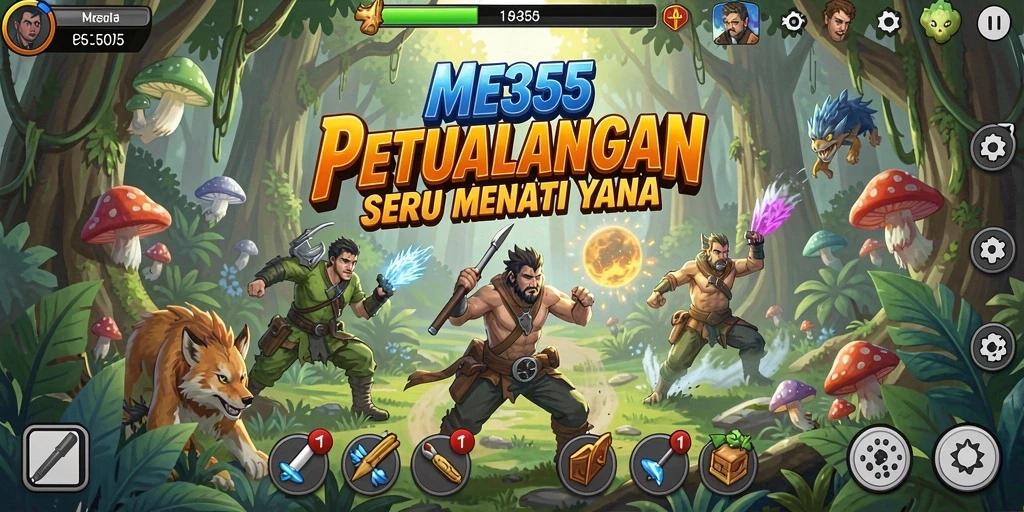 Tangkapan layar dari gameplay ME355 yang mendebarkan dan penuh petualangan.