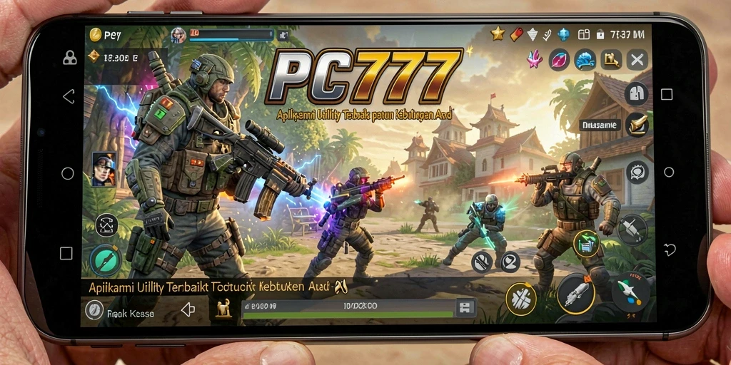 Screenshot dari antarmuka PC777 menampilkan pengaturan tugas harian.