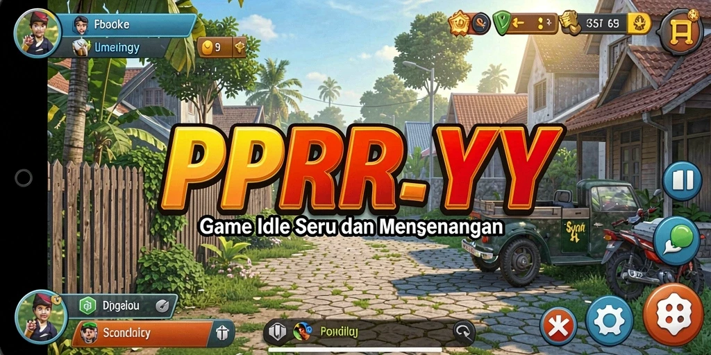Screenshot menunjukkan gameplay menarik PPRRYY dengan elemen Idle yang seru.