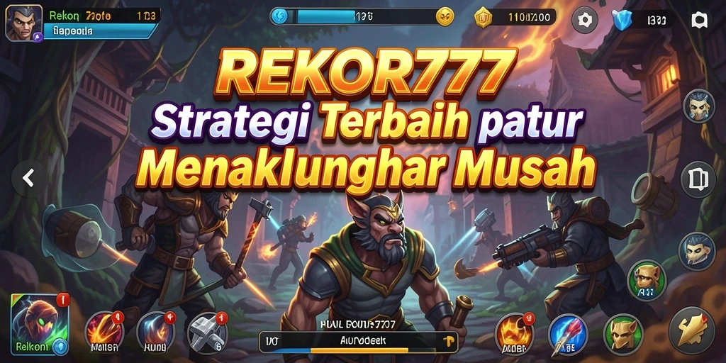 Tampilan gameplay menakjubkan di REKOR777 dengan strategi yang mendebarkan.