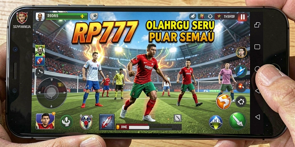 Tampilan menakjubkan dari gameplay RP777 yang penuh aksi olahraga.