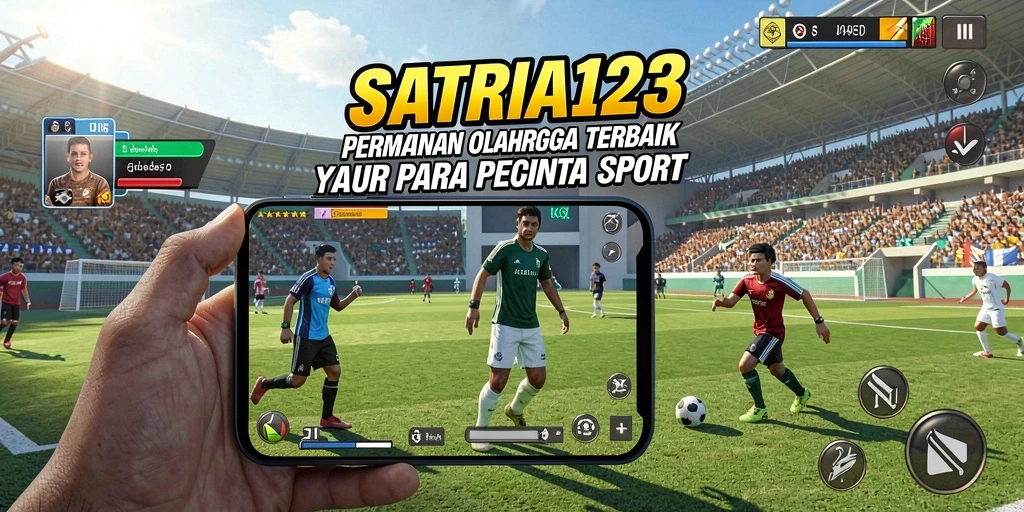 Tampilan gameplay menarik dan dinamis dari SATRIA123 dalam olahraga.