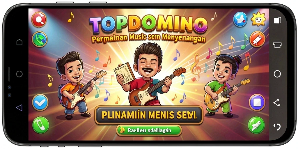 Tampilan gameplay <strong>TOPDOMINO</strong> yang interaktif dan seru saat pemain berkompetisi.