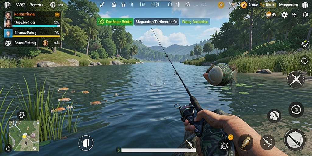 Gameplay memancing seru dengan visual menakjubkan.